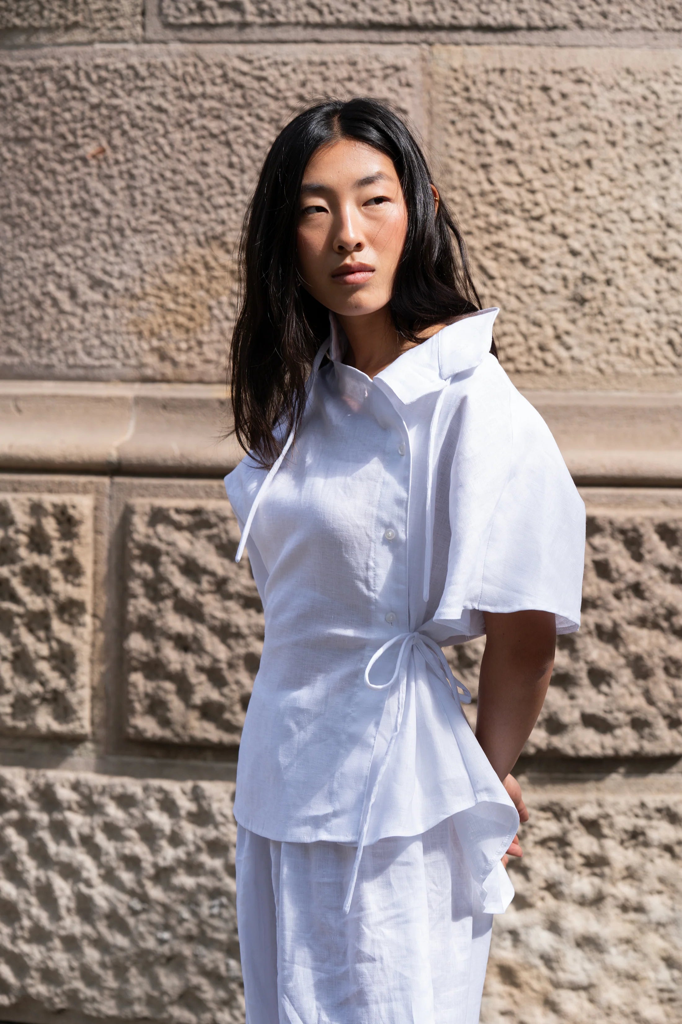 Camisa Yao Blanco (100%Lino)