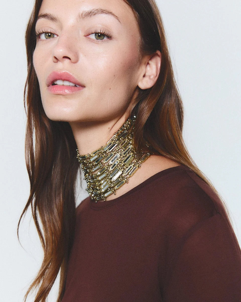 Choker Reversible Eunice Dorado