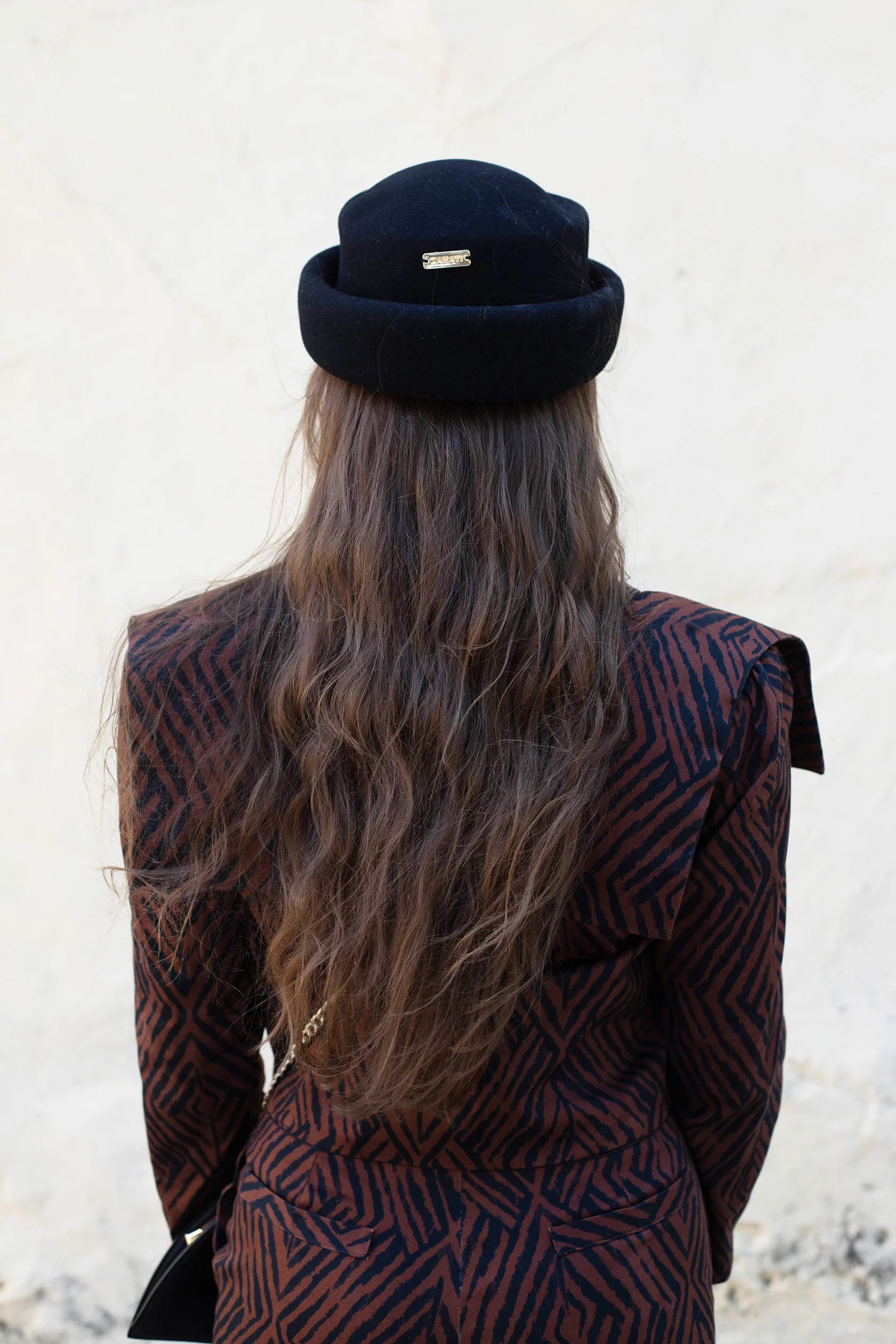 Casquete Nina Negro