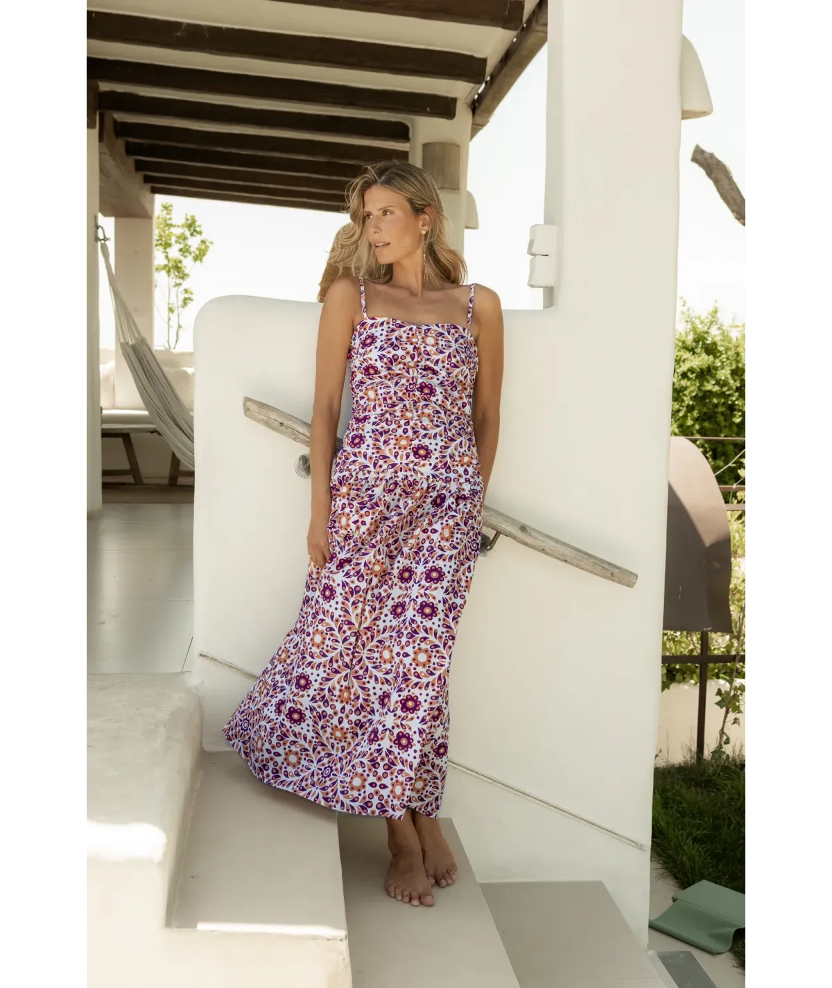 Vestido Bari Naranja