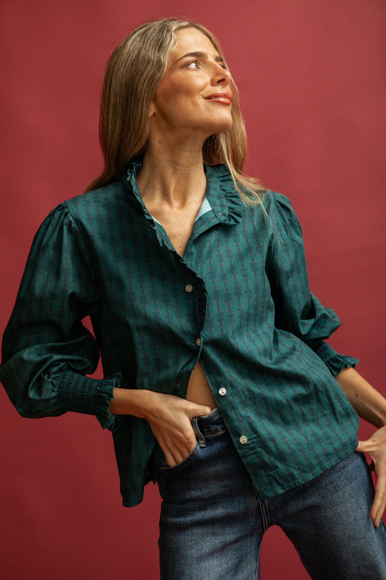 Camisa Génova Verde