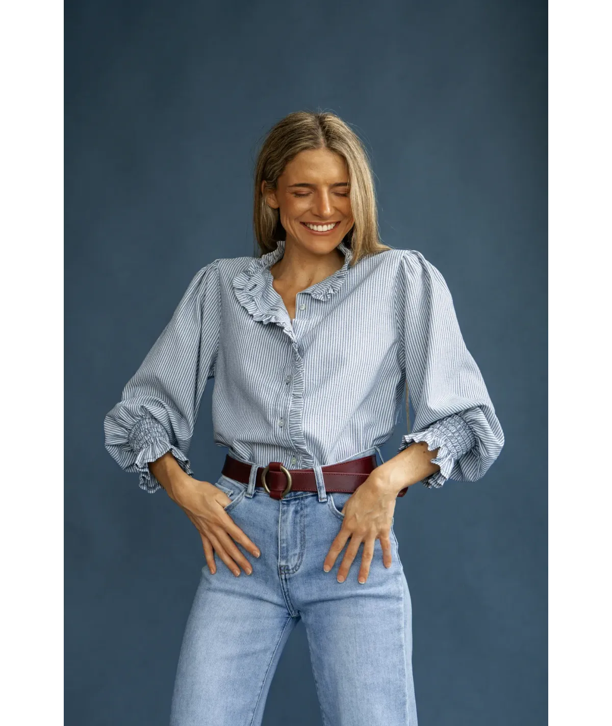 Camisa Pisa Azul