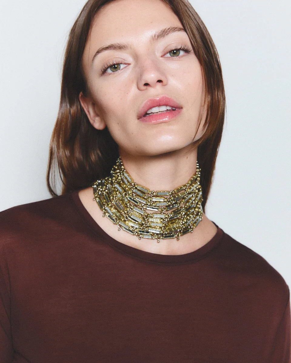 Choker Reversible Eunice Dorado