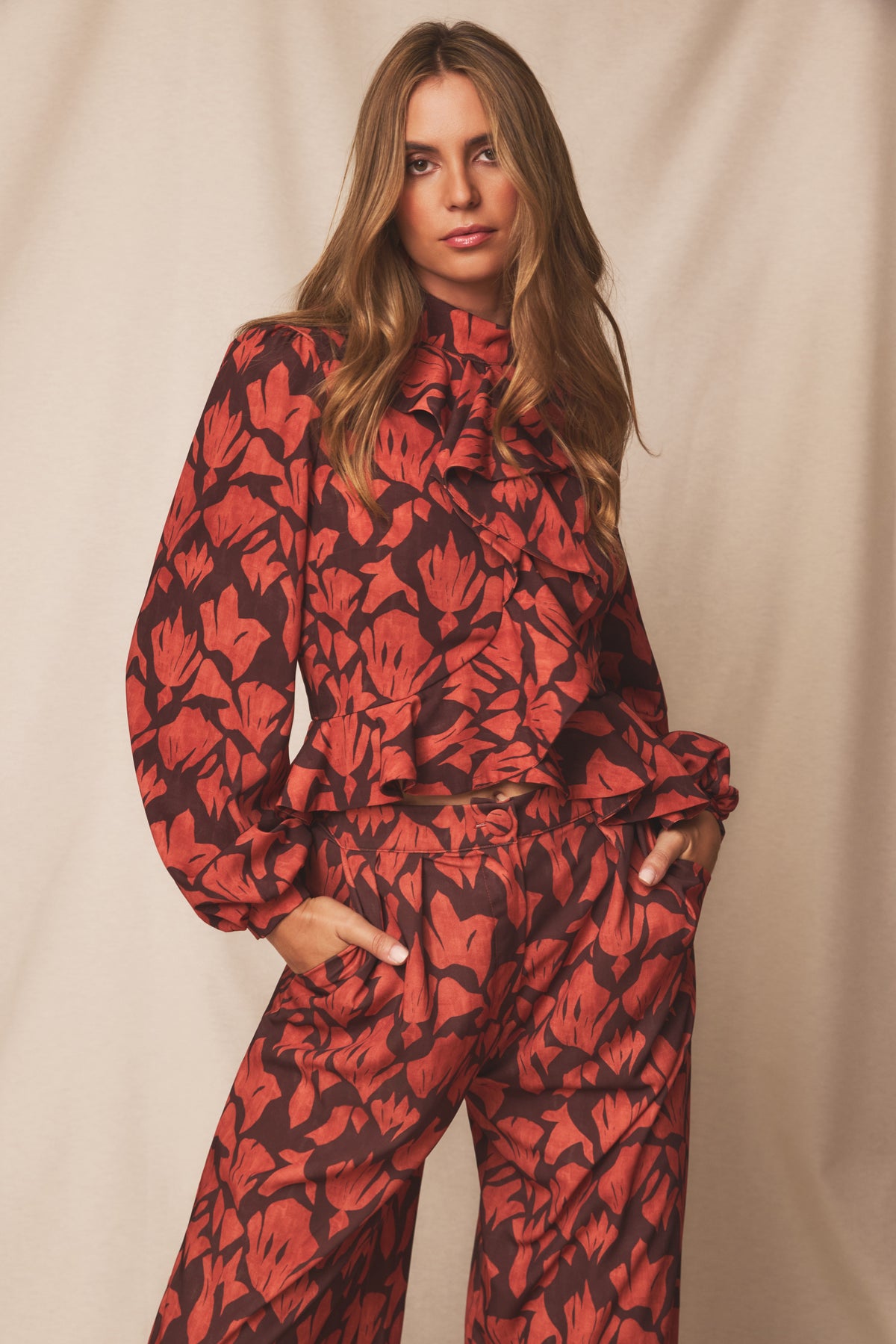 Blusa Sylen Terracotta