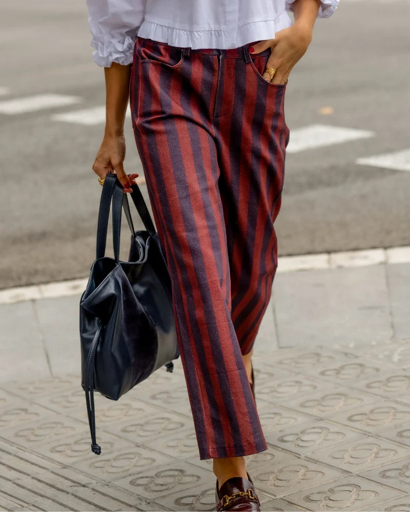 Jeans Olivia Granate