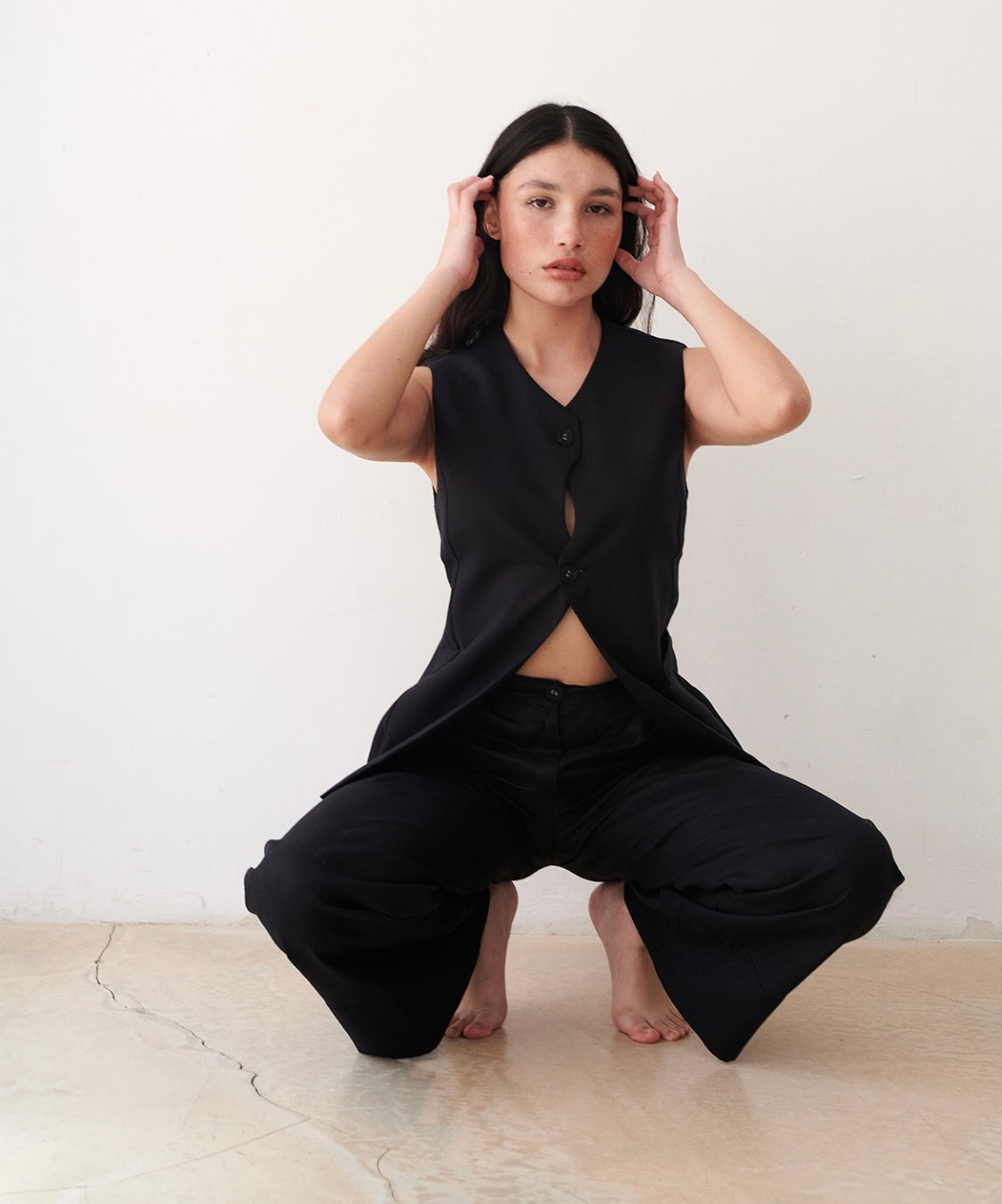 Chaleco Nori Negro