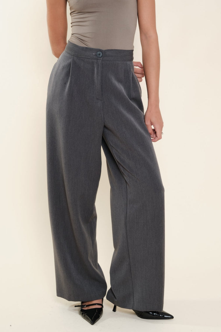 Pantalón Tori Extralong Gris