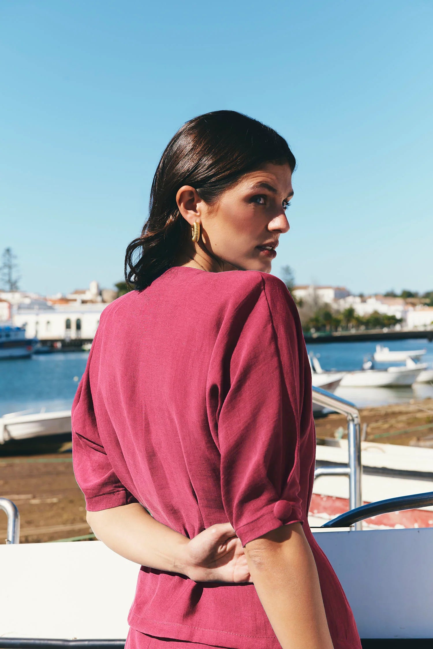 Top Manuela Frambuesa