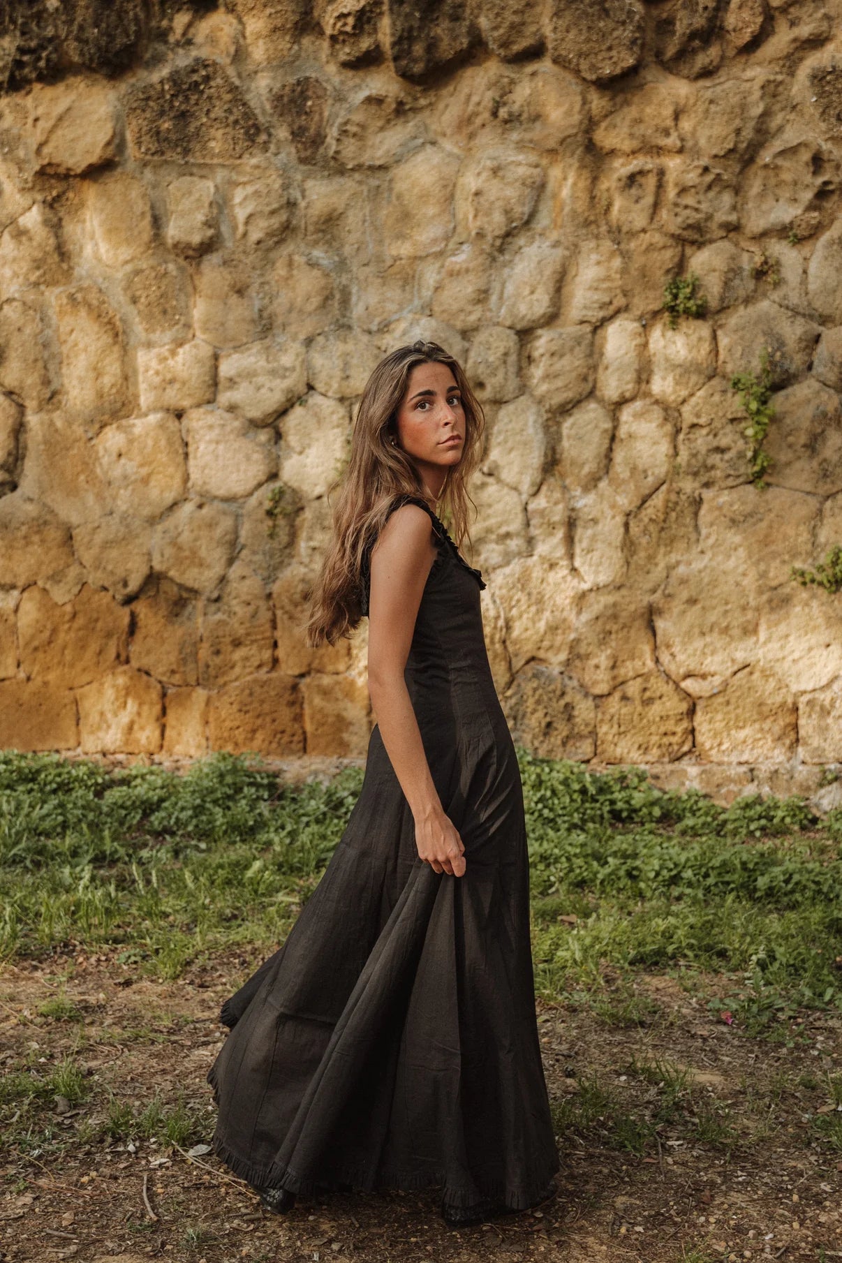 Vestido Volante Buganvilla