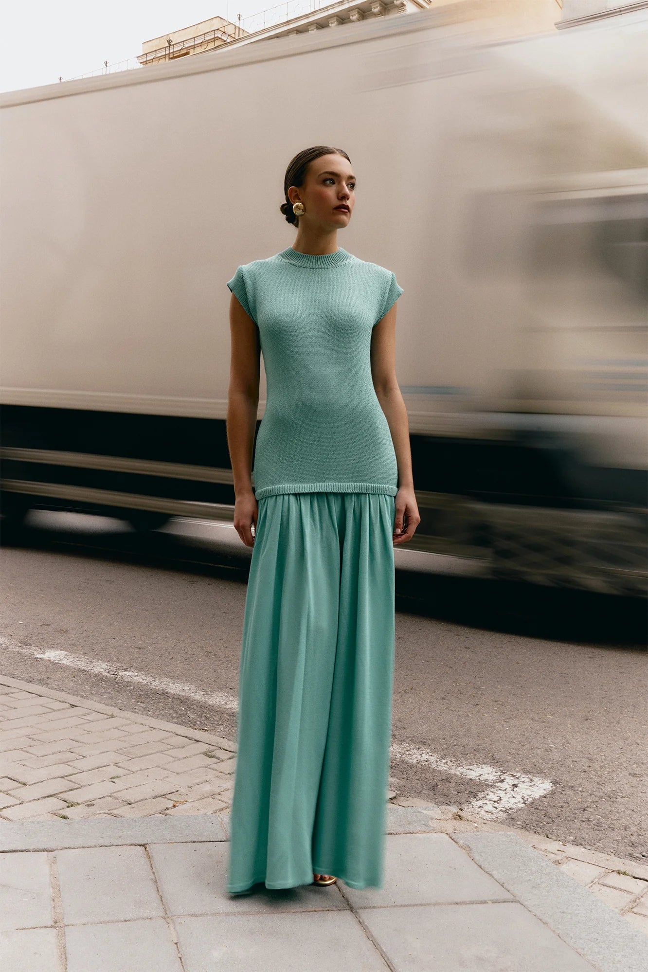 Positano Dress Turquesa