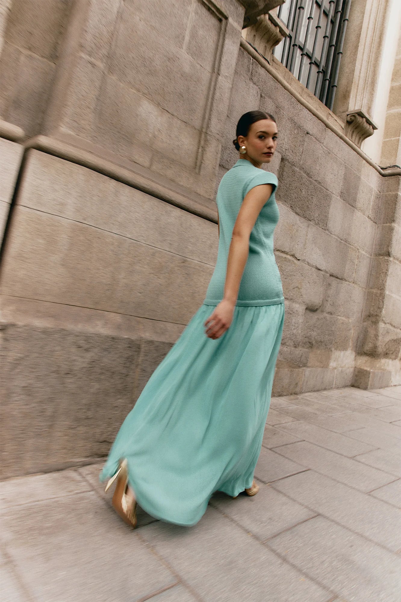 Positano Dress Turquesa
