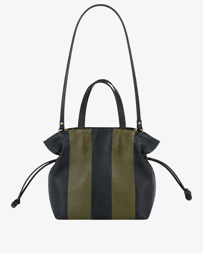 Bolso Martina Green and Blue Stripes