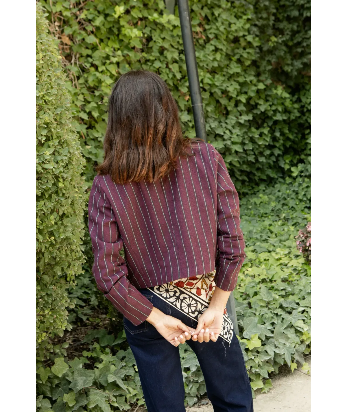 Chaqueta Trento Burdeos