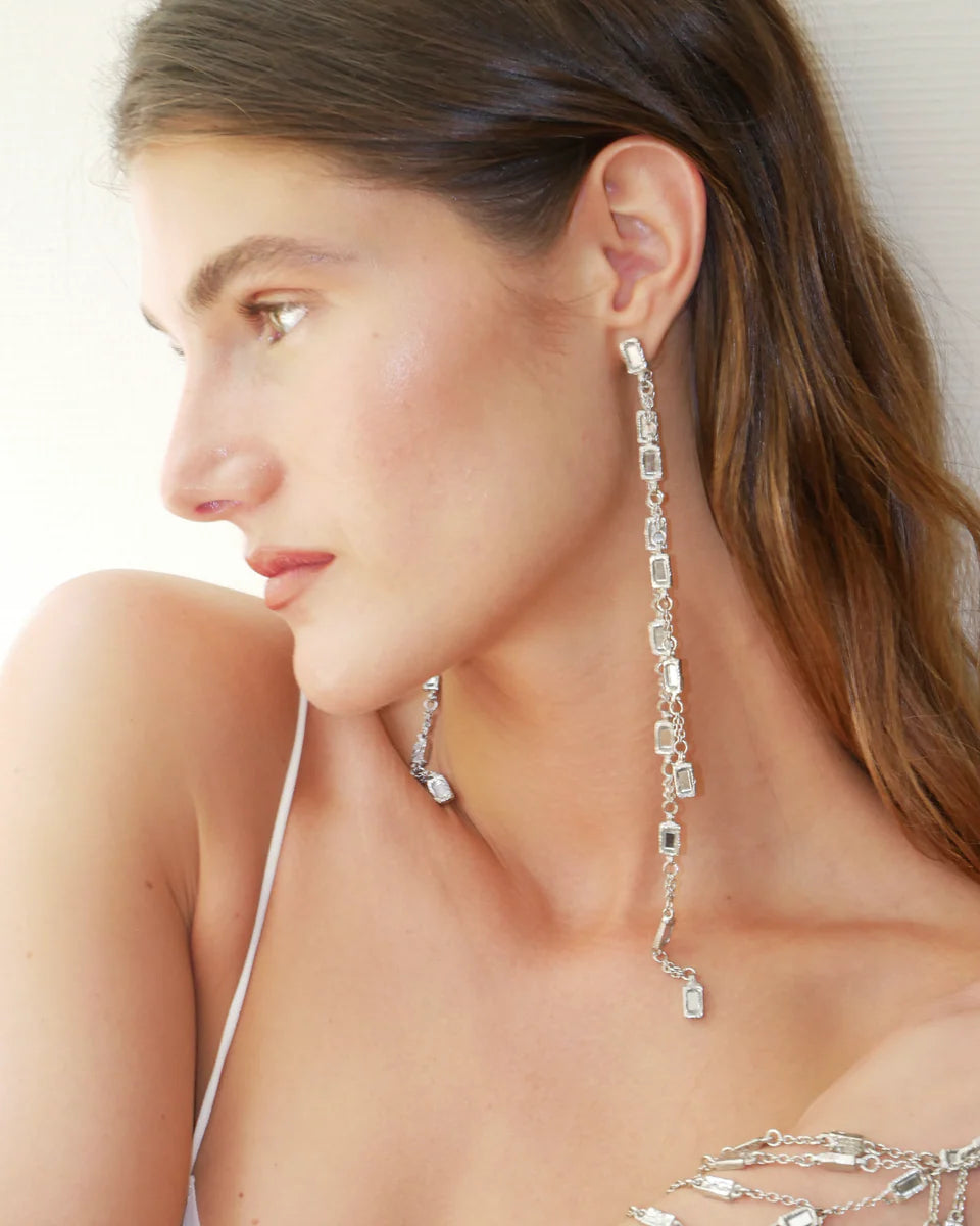 Pendientes Liora Plata