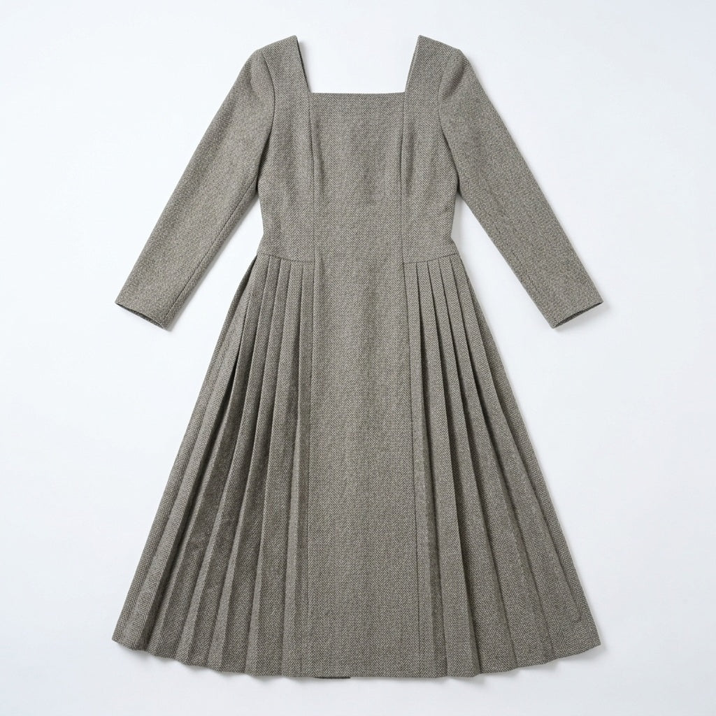 Vestido Tableado