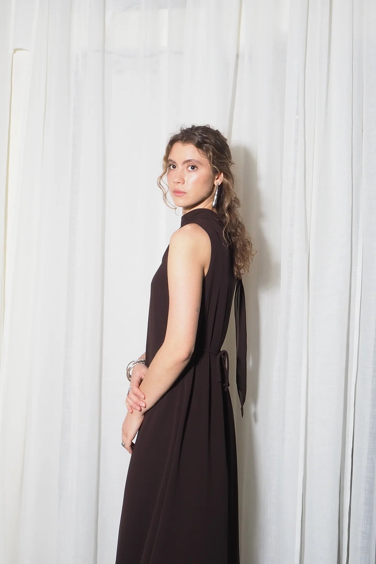Vestido Georgia Choco