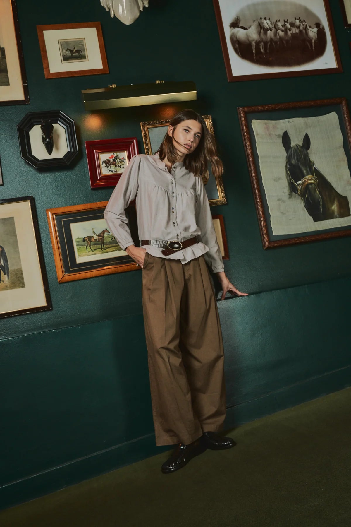 Blusa Eugenia Rayitas