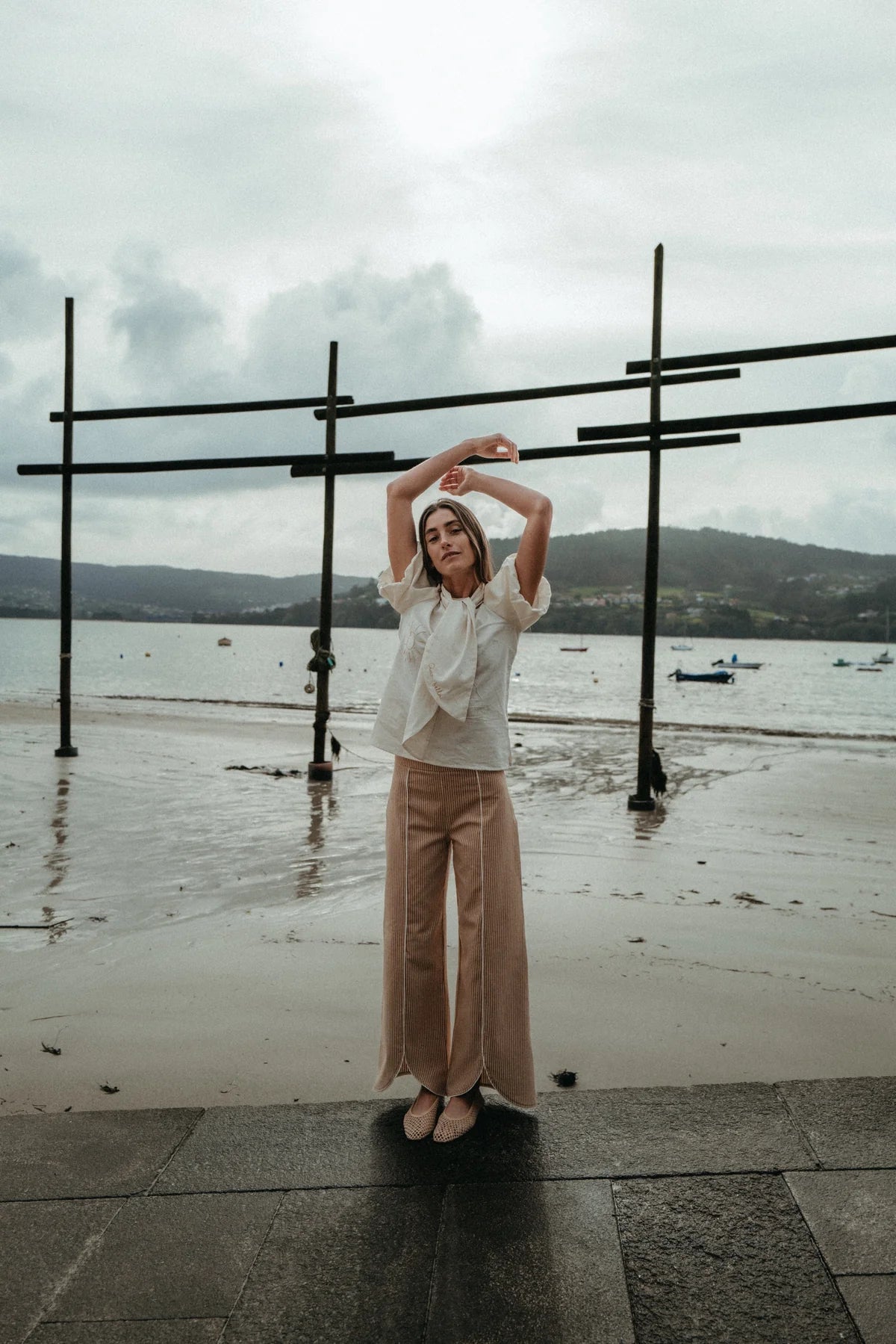 Pantalon Sienna Ocre