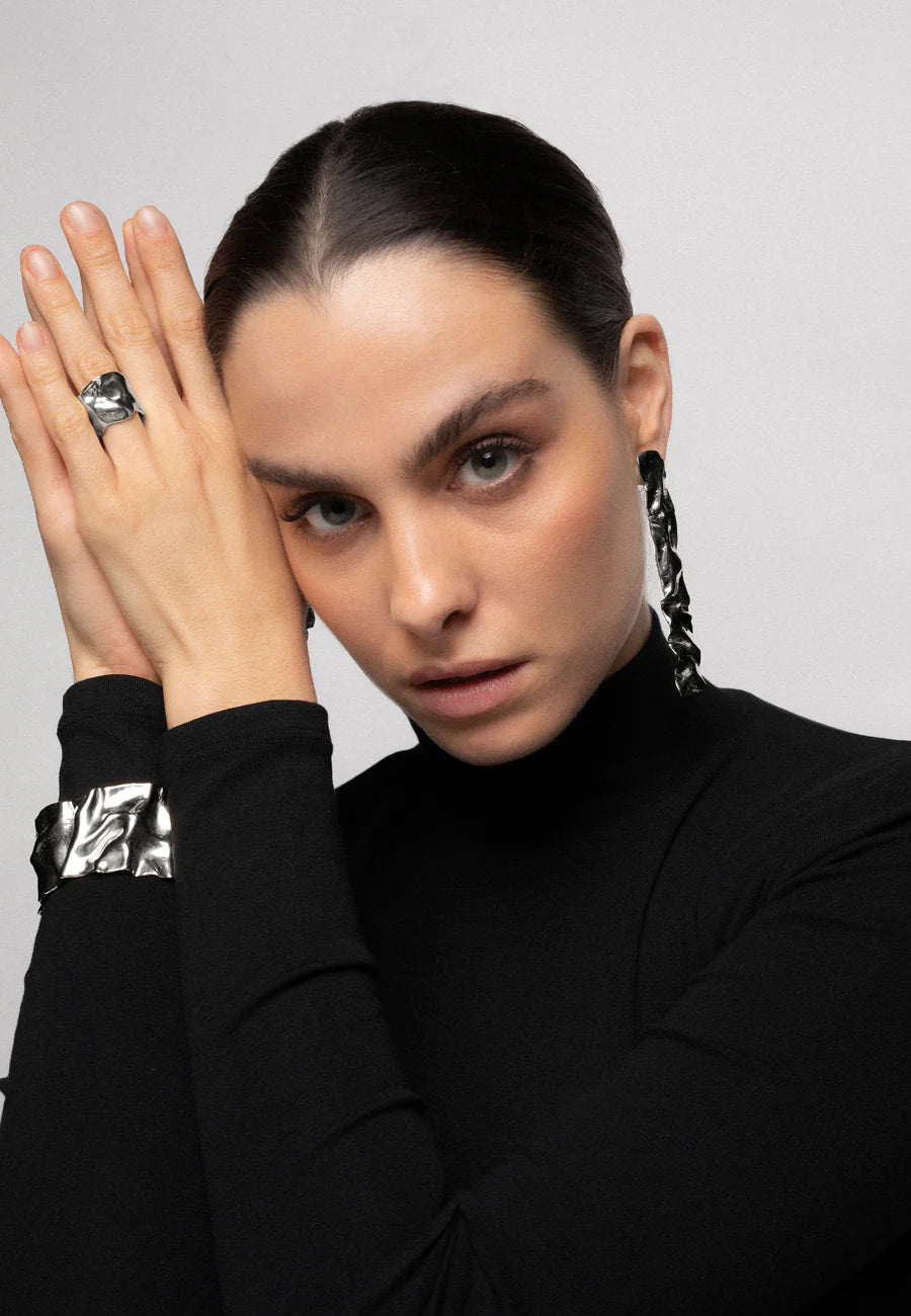 Brazalete Clemence Plata