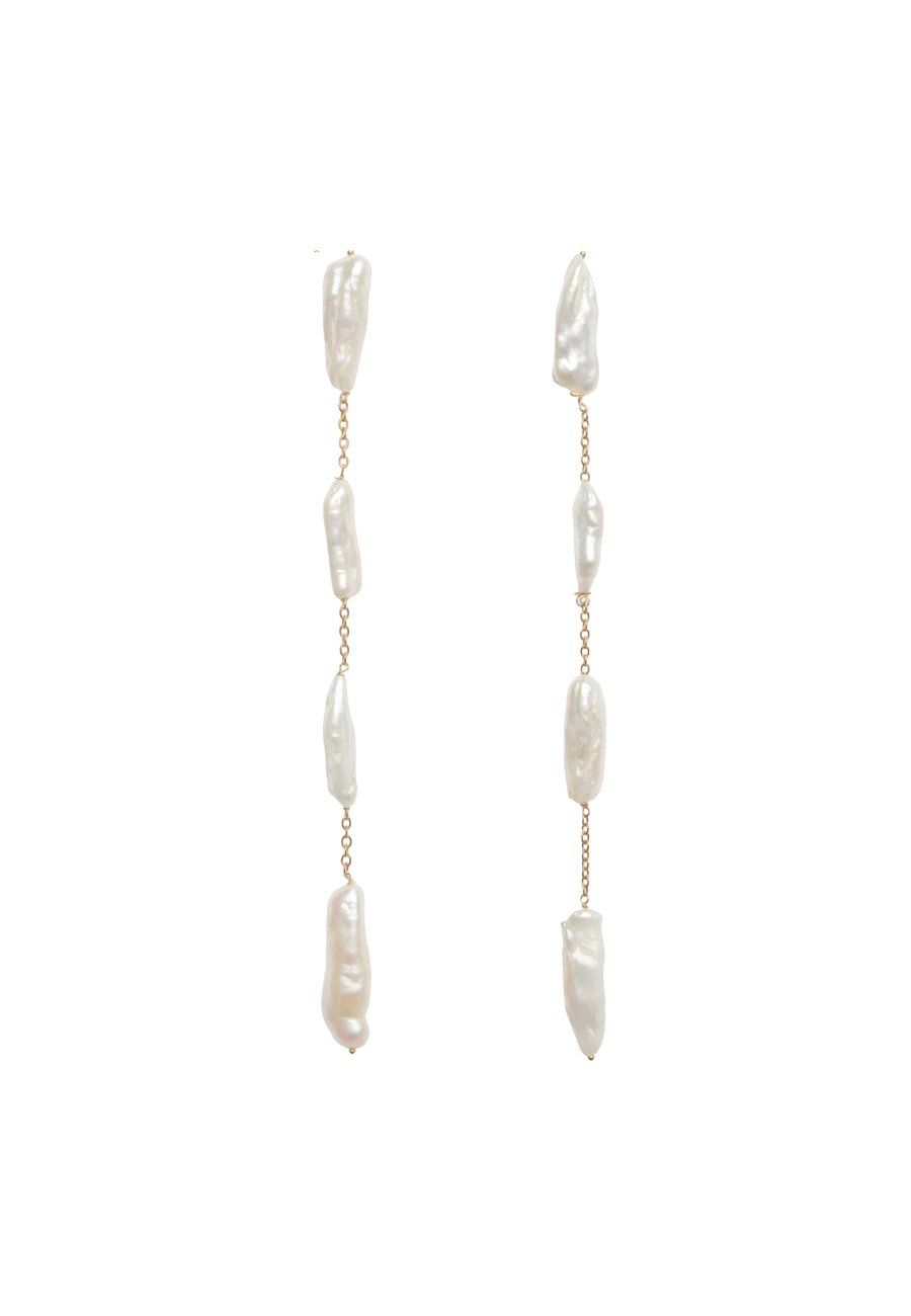Pendientes Iris Perlas Keshi