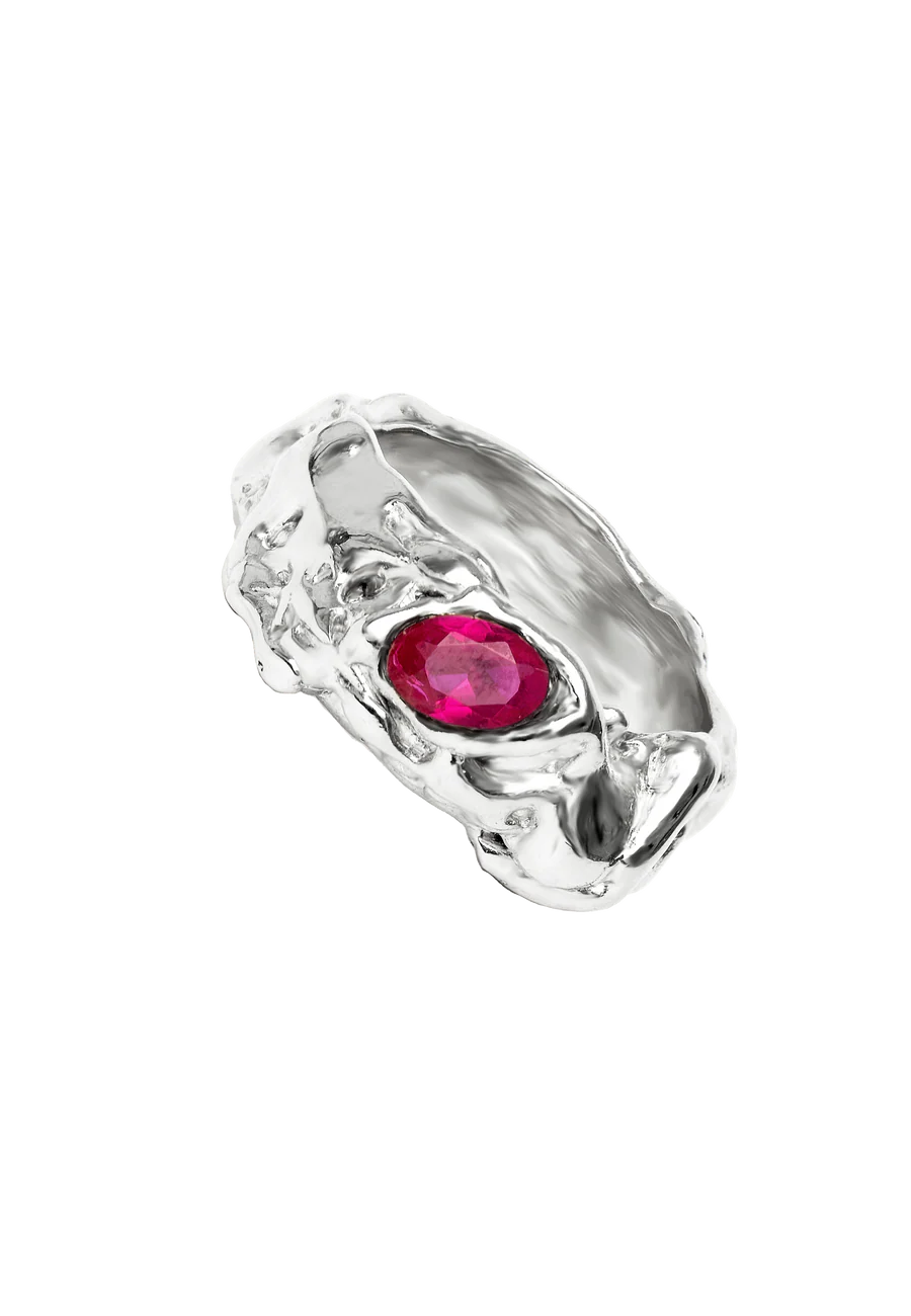 Anillo Judy Rosa Plata