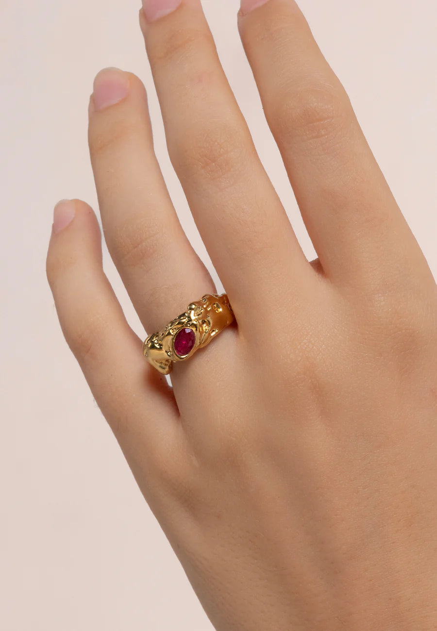 Anillo Judy Fucsia