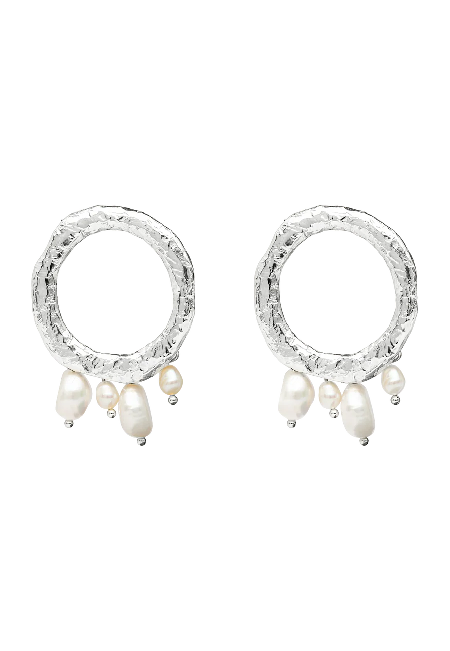 Pendientes Adara Perlas Plata