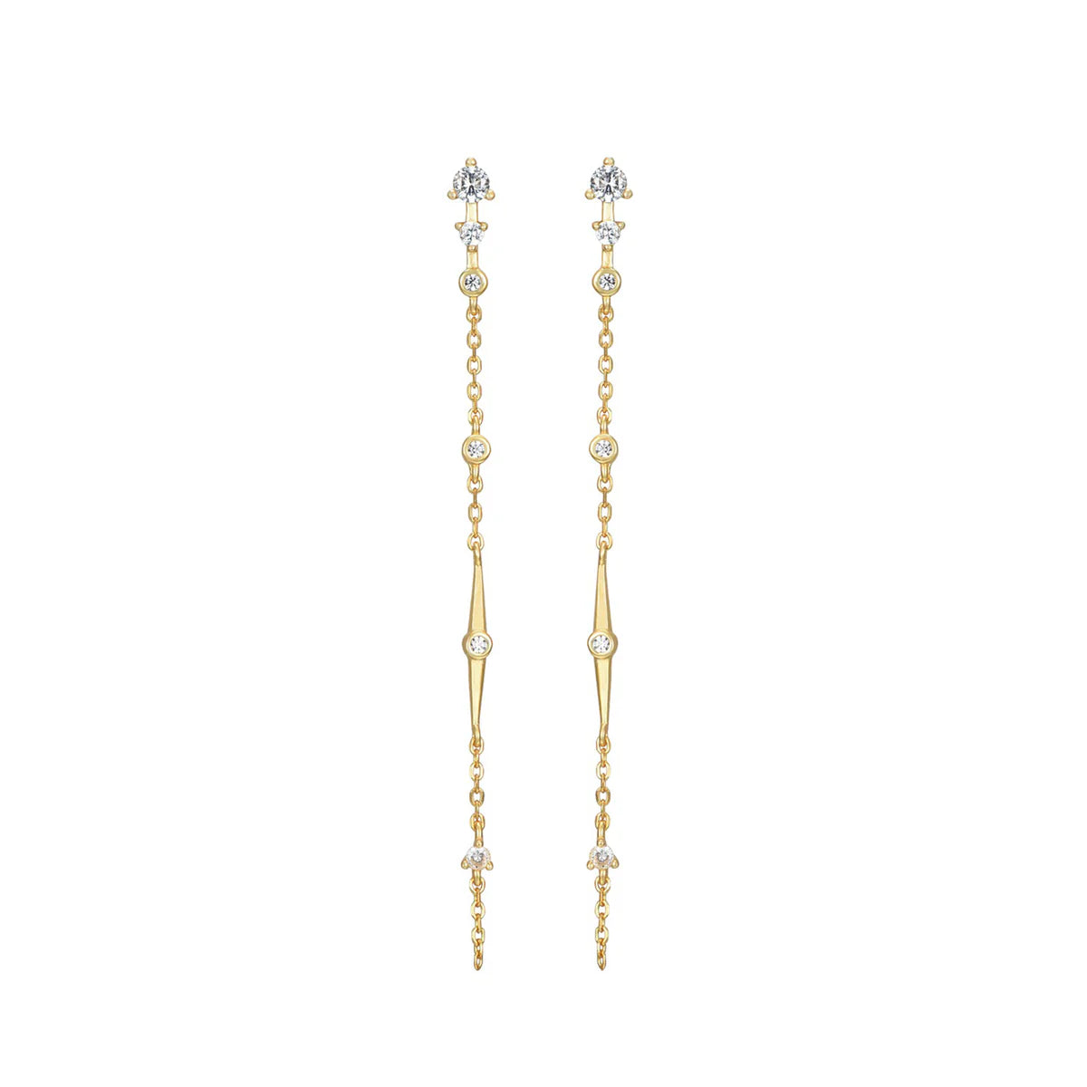 Pendientes Zoey Gold