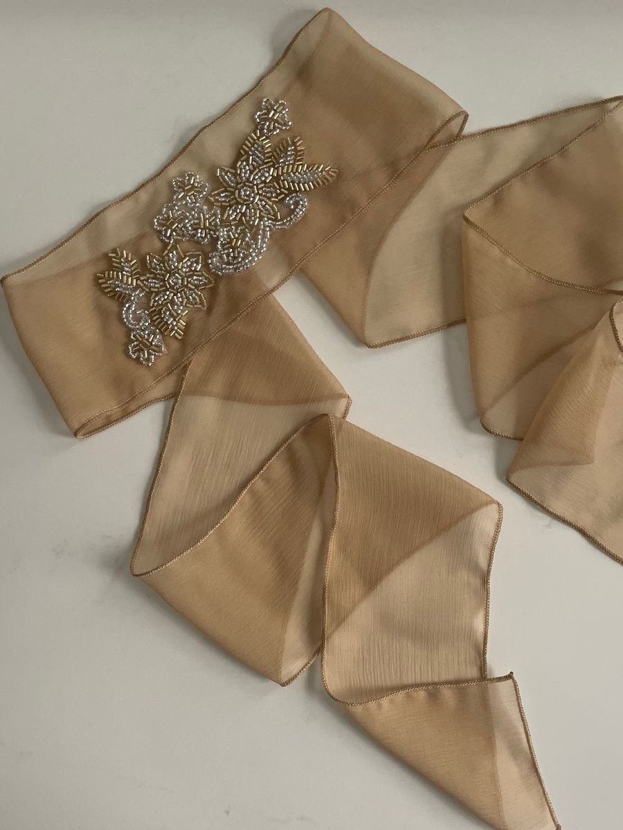 Choker Gala Beige