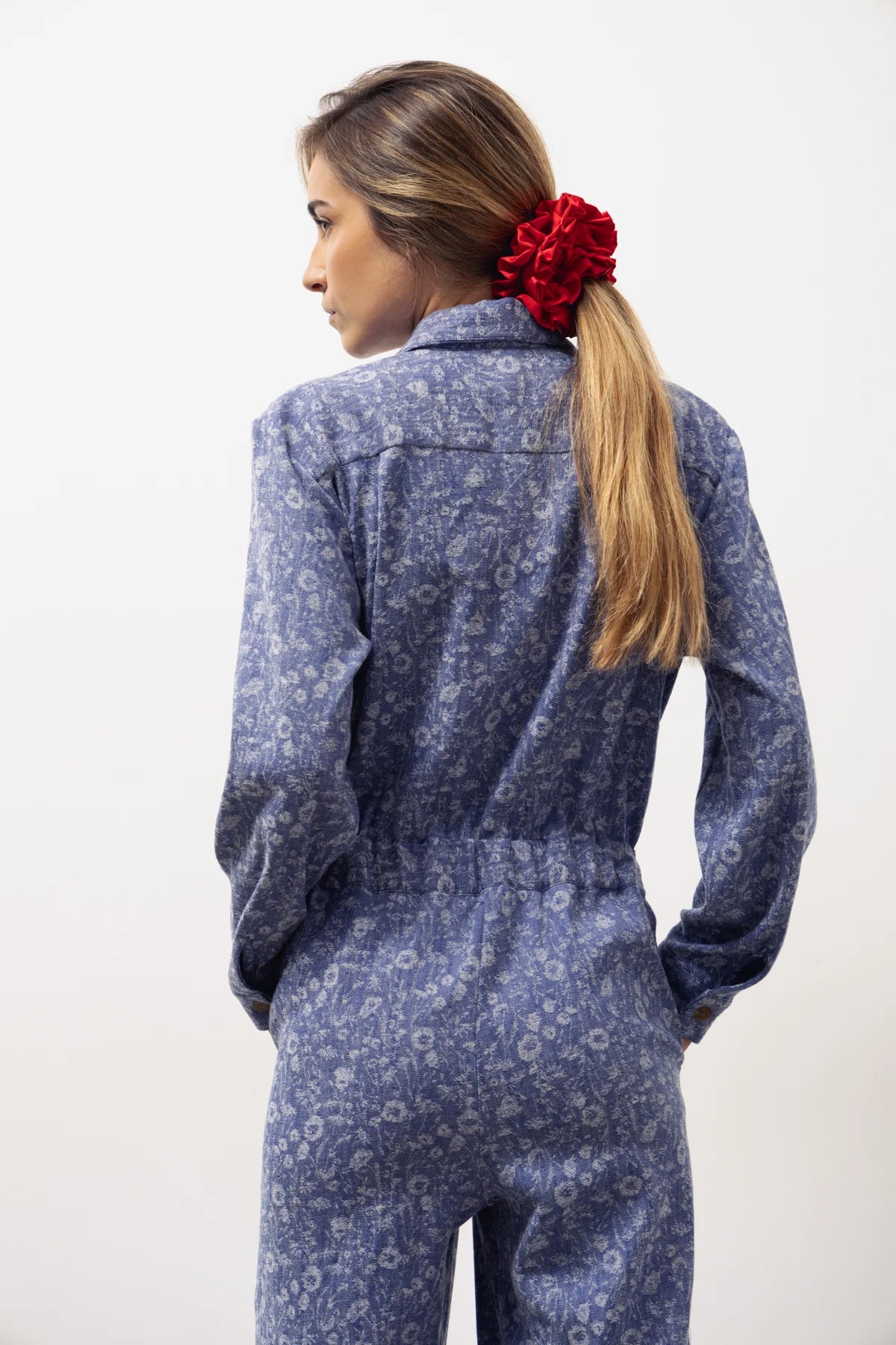 Mono Juana Denim Flores