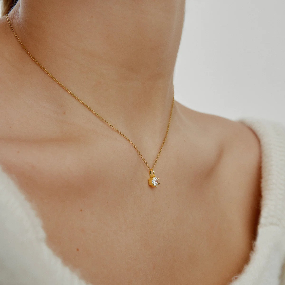 Chrystal Lola Gold Necklace