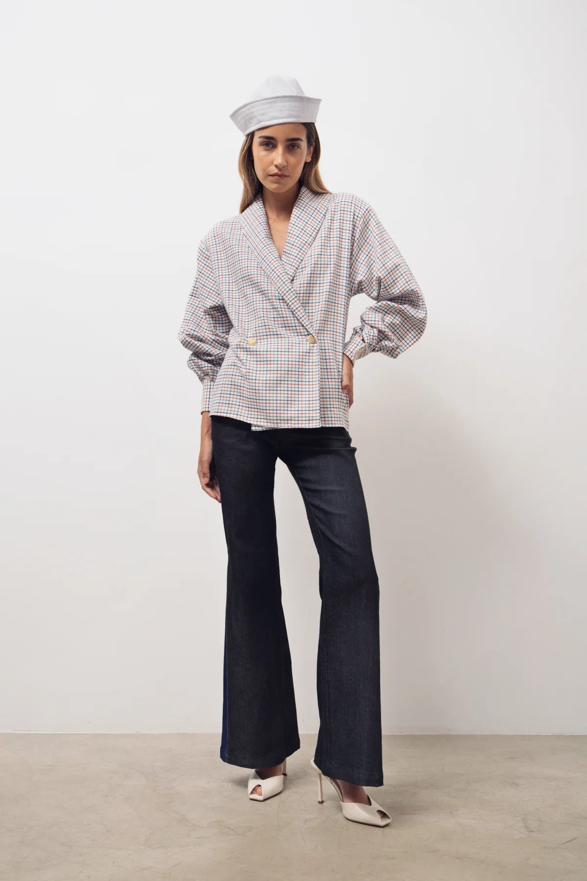 Pantalones Icíar Denim Slim Negro