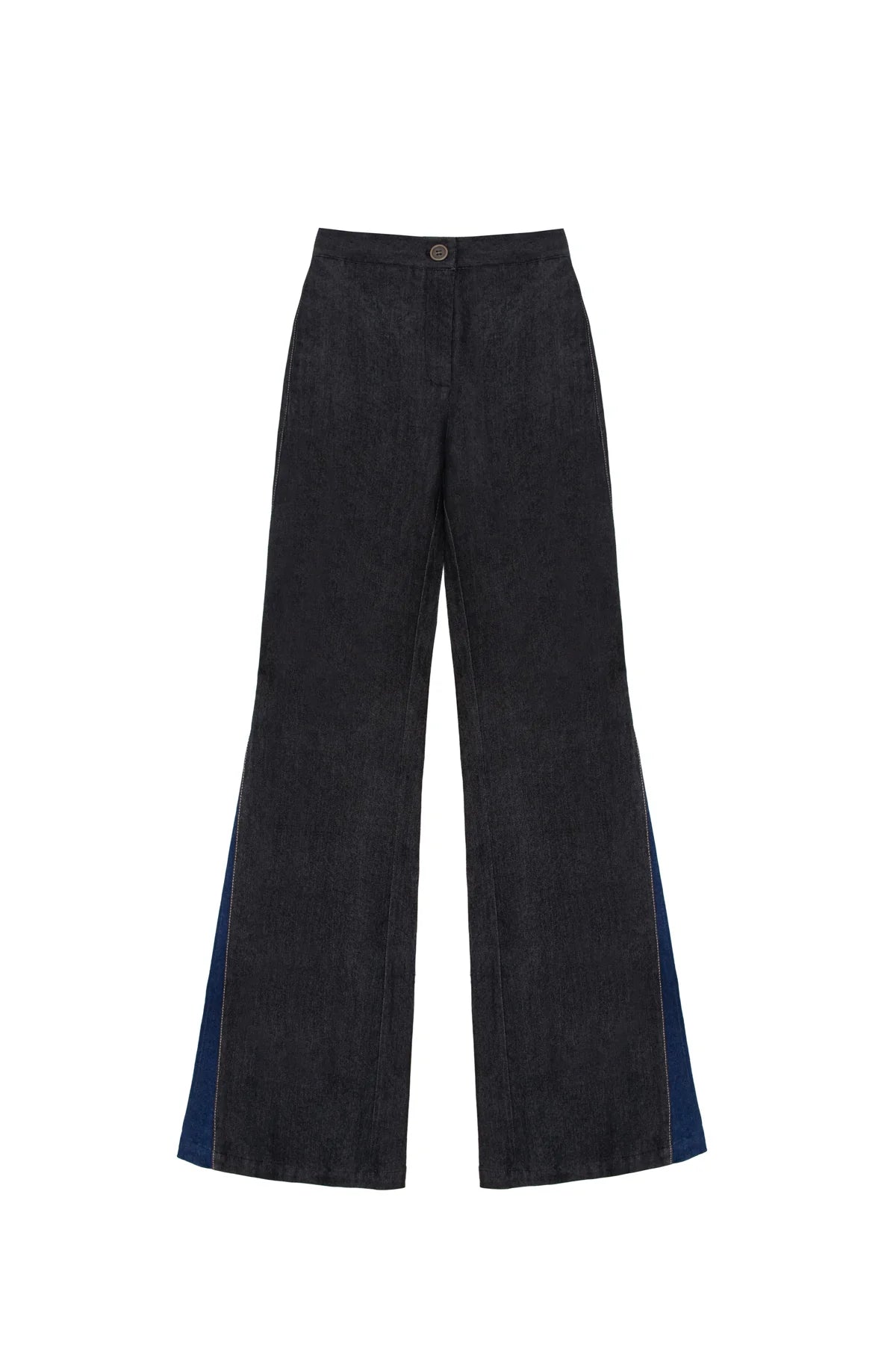 Pantalones Icíar Denim Slim Negro