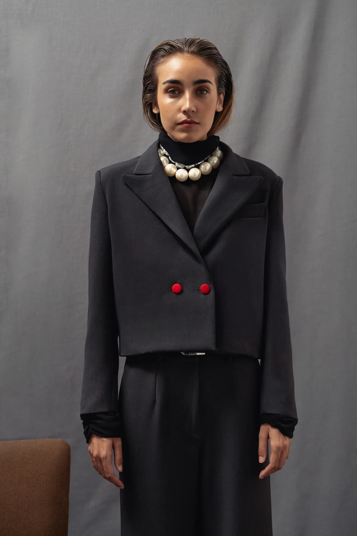 Chaqueta Chloe Gris Marengo