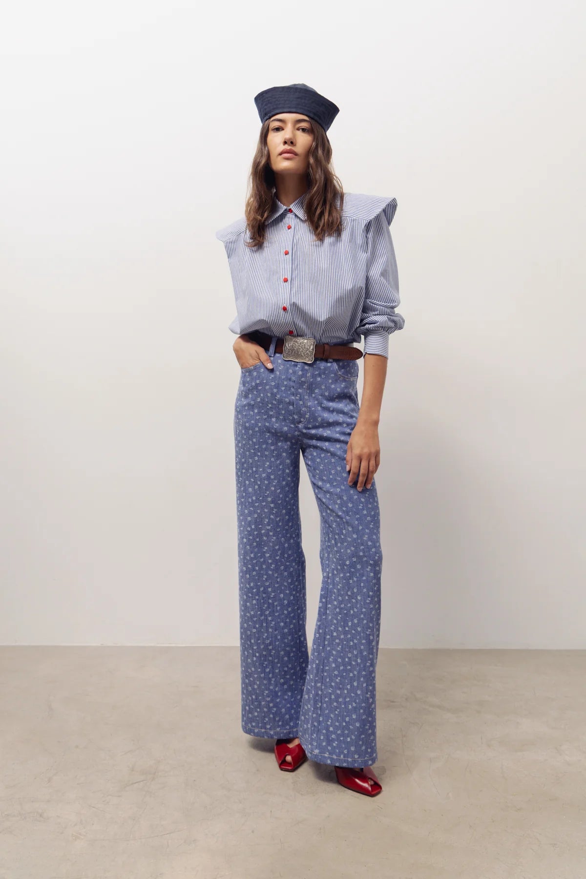 Pantalones denim Lia