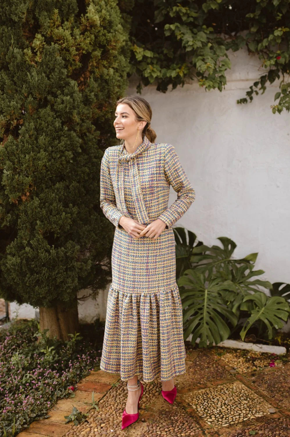 Vestido Rebecca Tweed