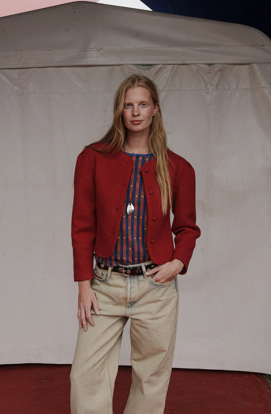 Chaqueta Clown Austriaca Roja