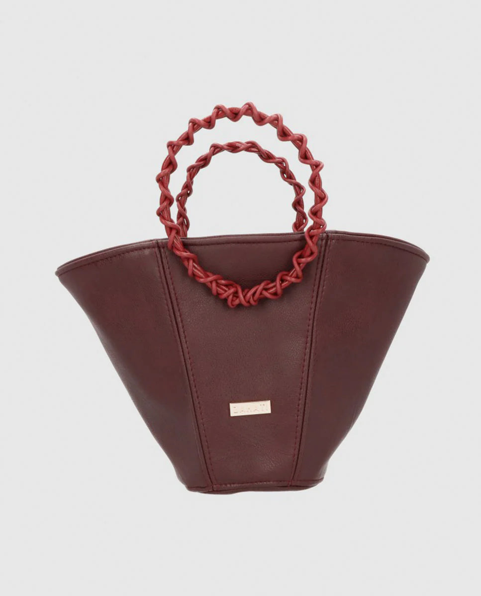 Bolso Poppy Burdeos
