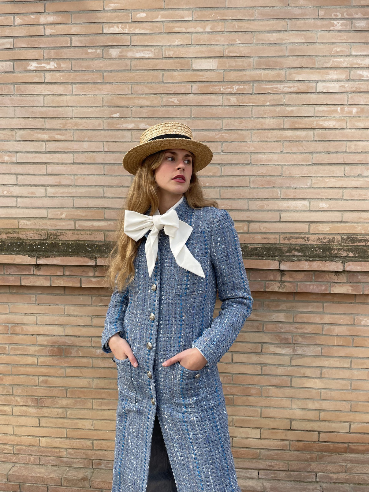 Abrigo Coco Celeste