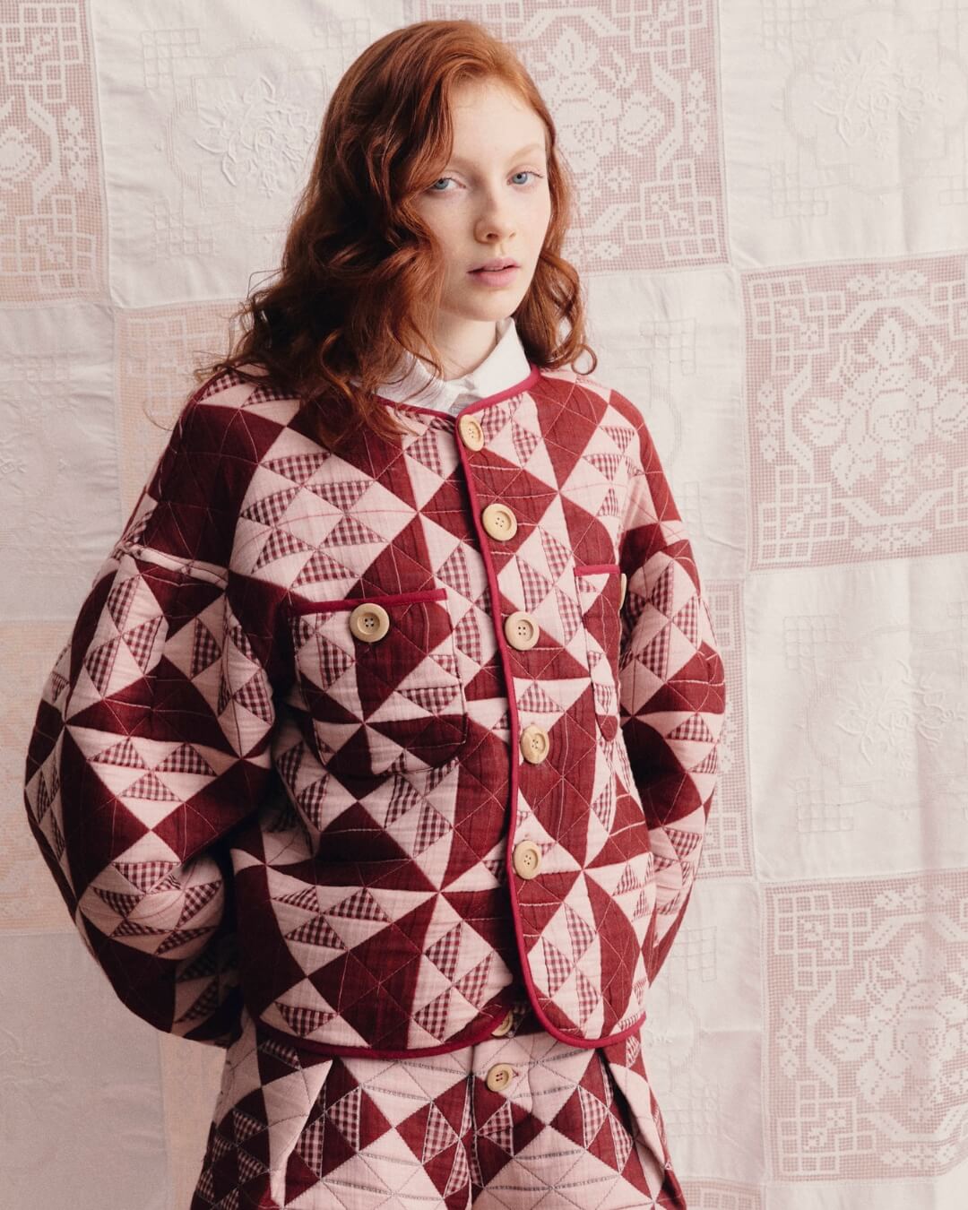 Chaqueta Canela Quilt Red