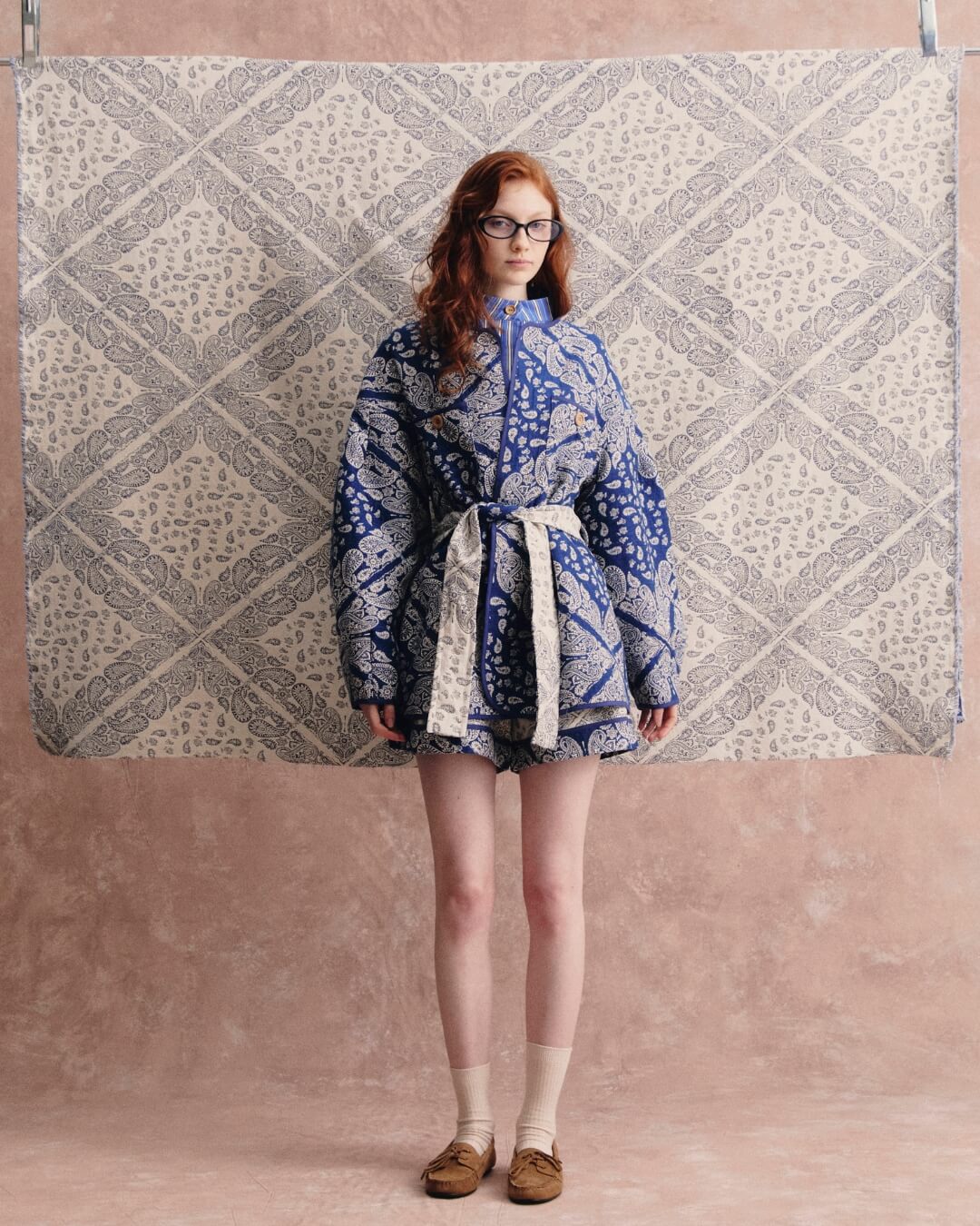 Chaqueta Ginger Paisley Blue