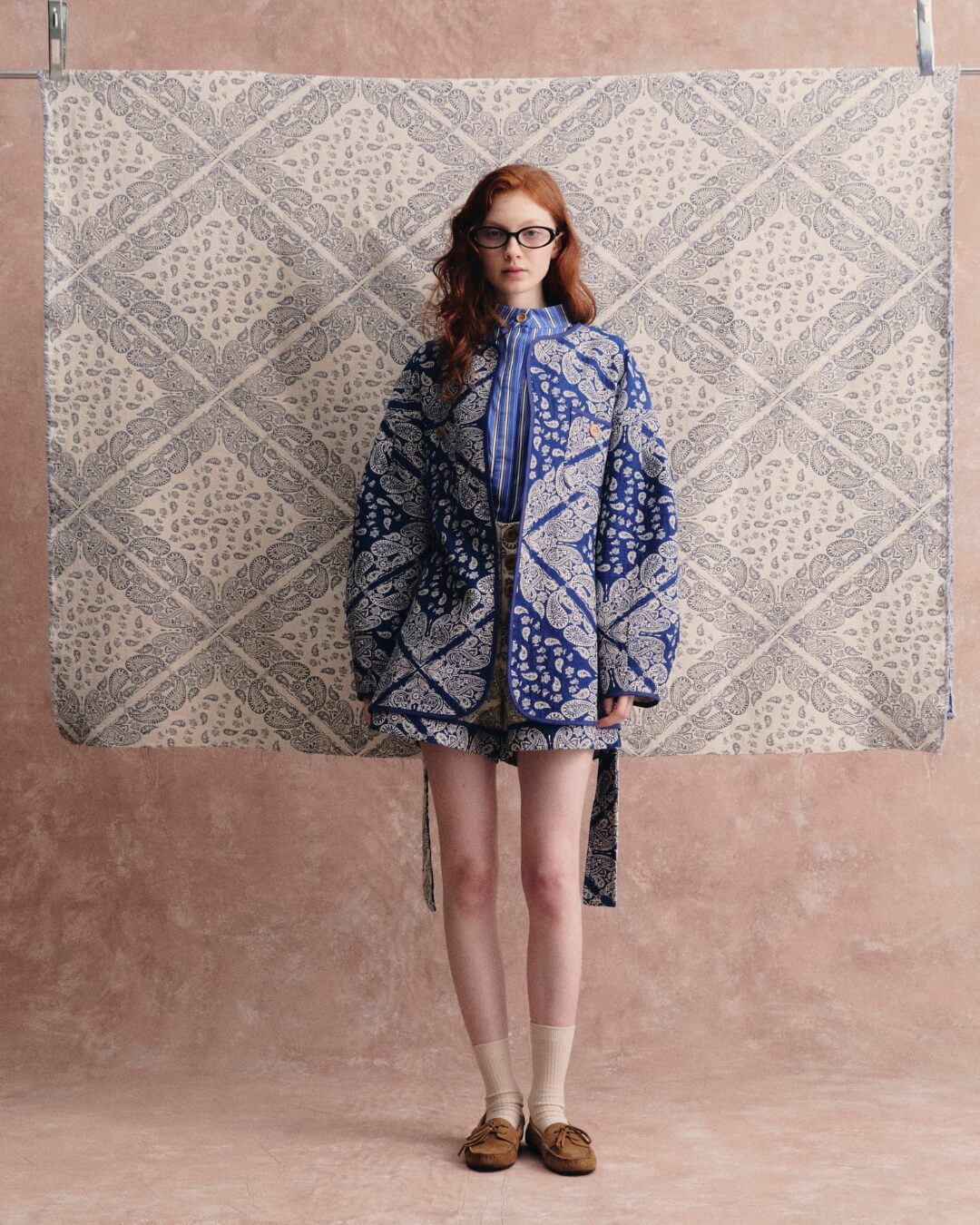 Chaqueta Ginger Paisley Blue