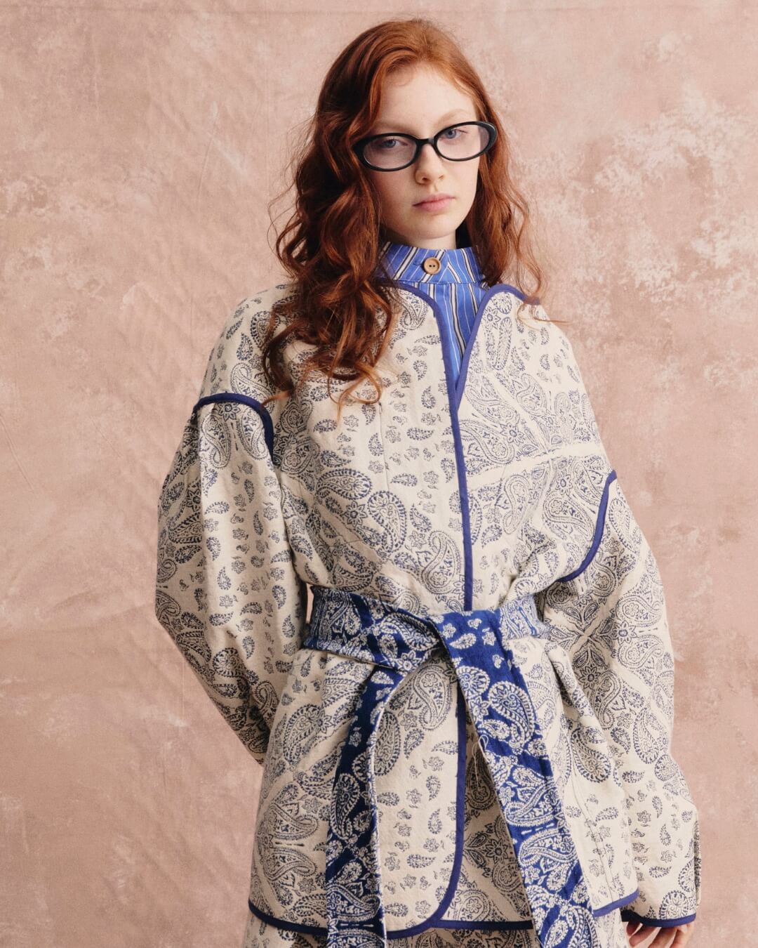 Chaqueta Ginger Paisley Blue