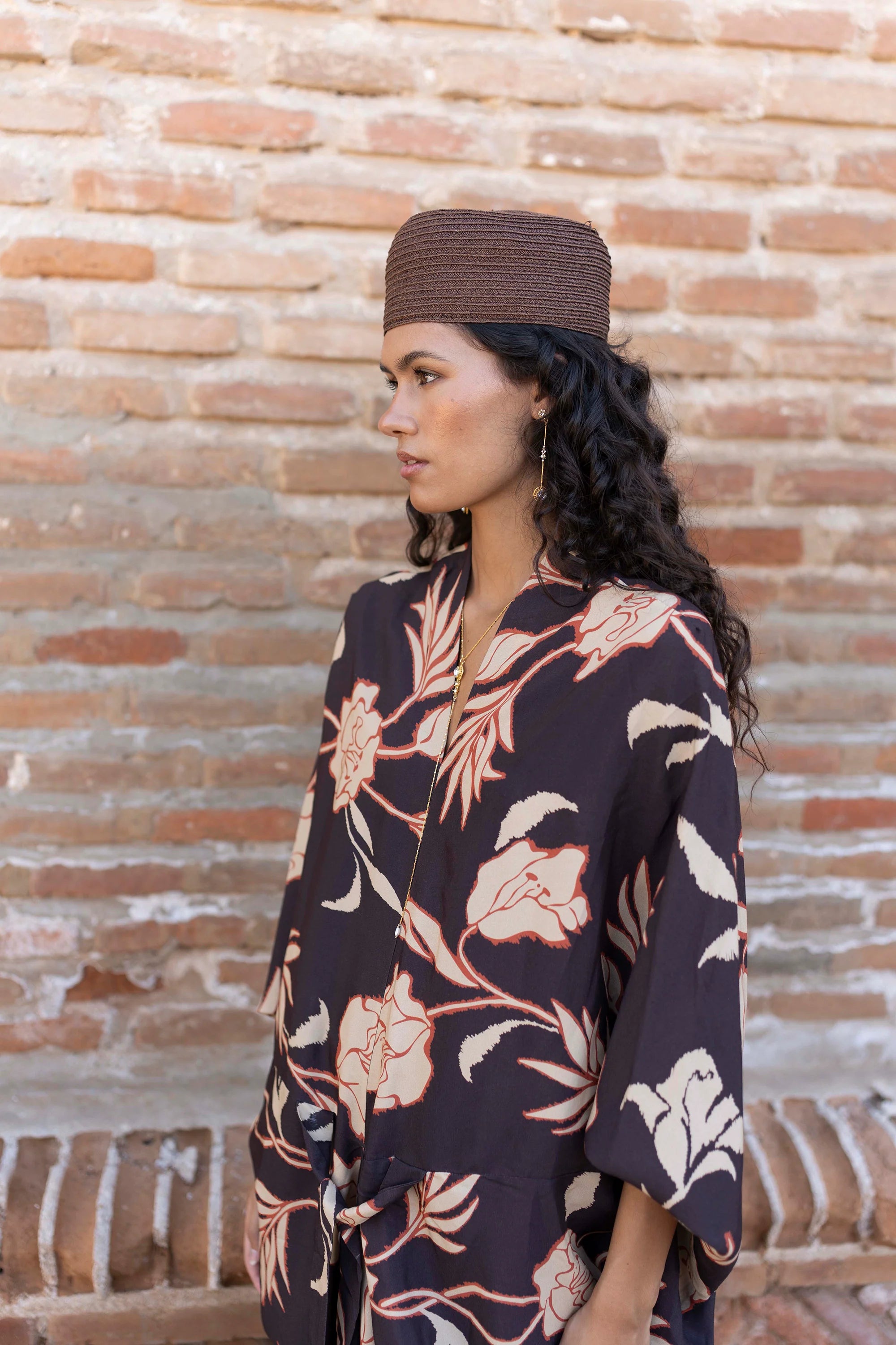 Casquete Hilary Chocolate