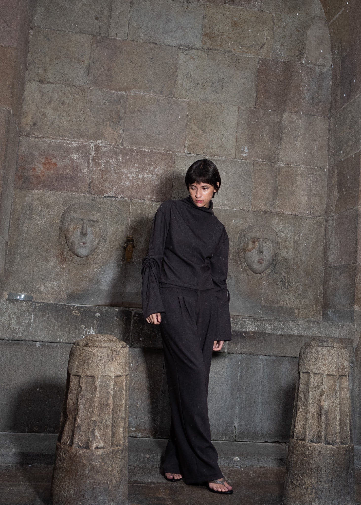 Pantalón Marco Choco (Low Waist)