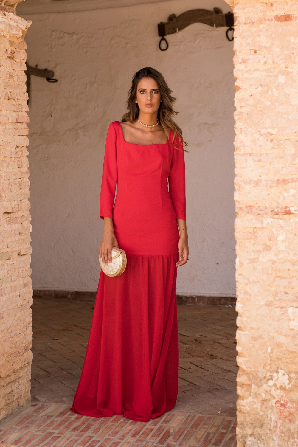 Red Sorrento Dress