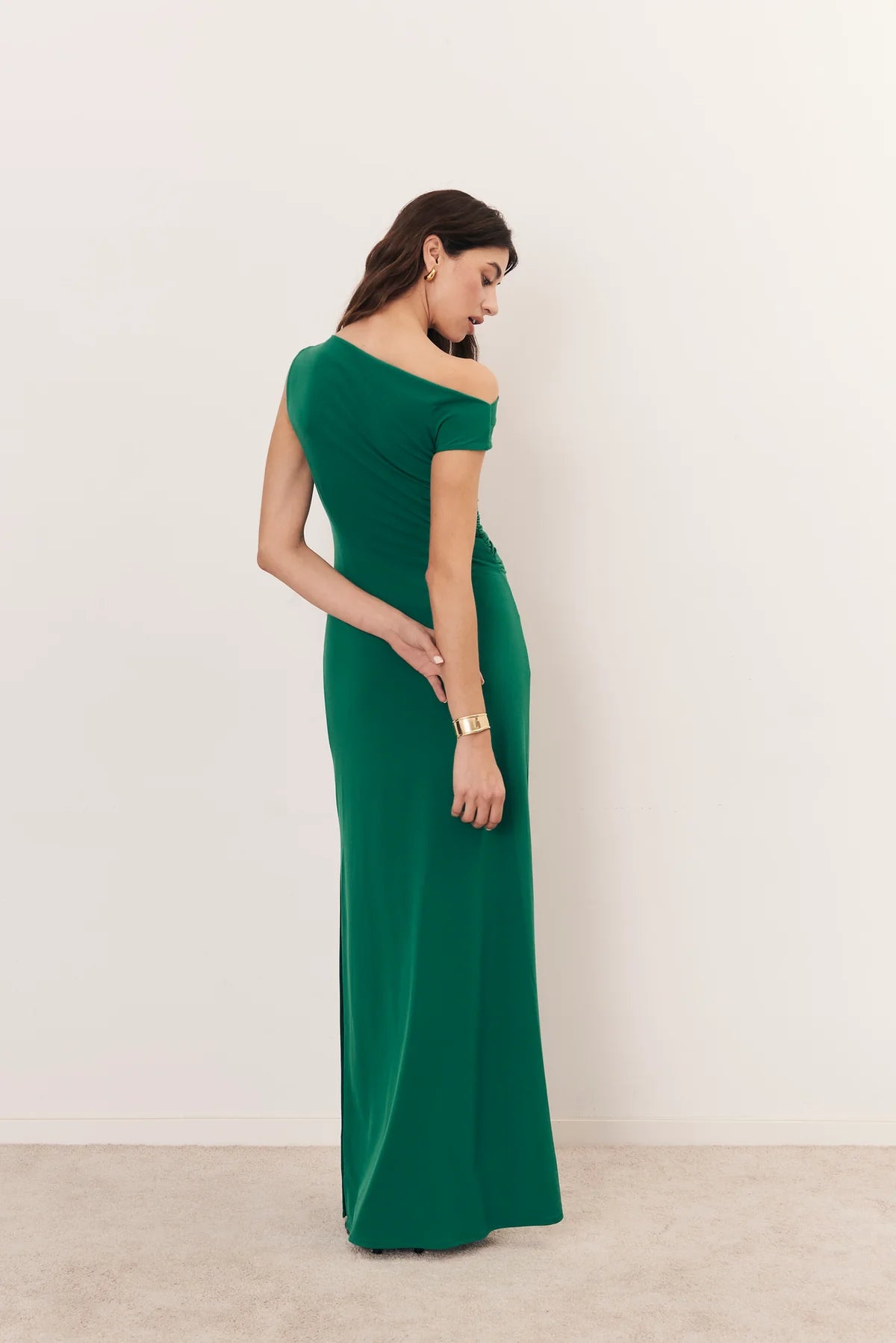 Vestido Kos Verde Esmeralda