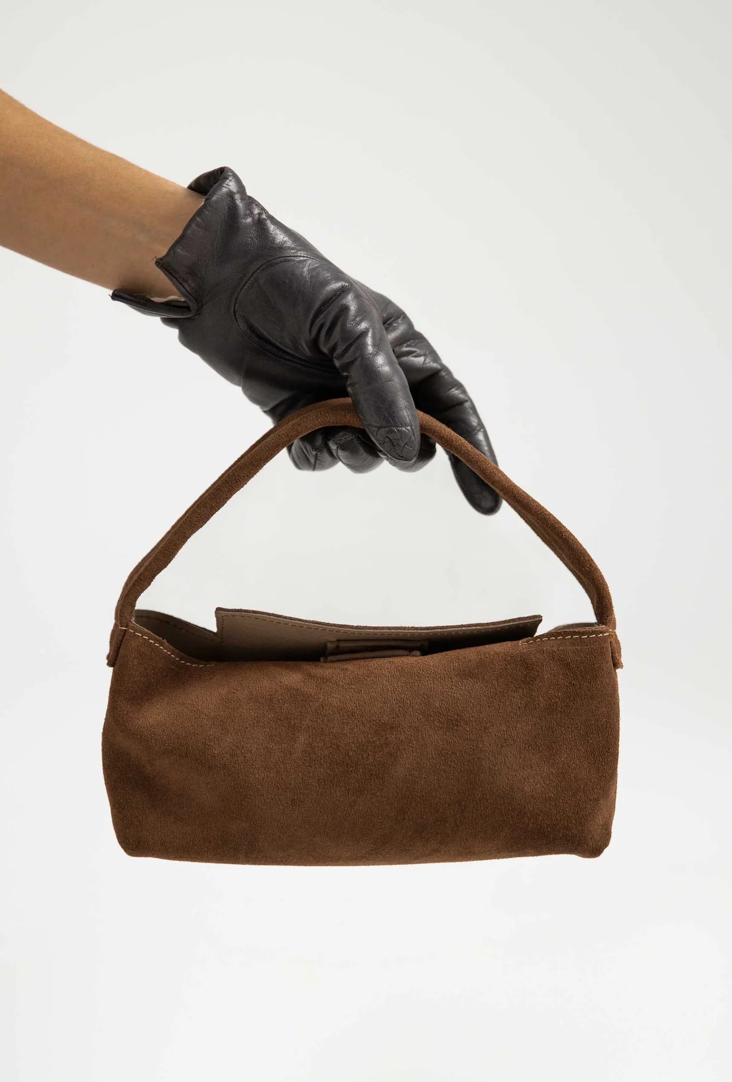 Bolso Suede Bag Mini: Toffee