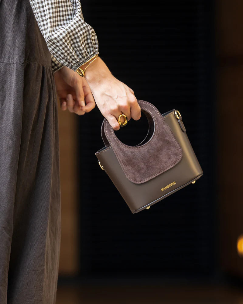 Bolso Lola ante marrón