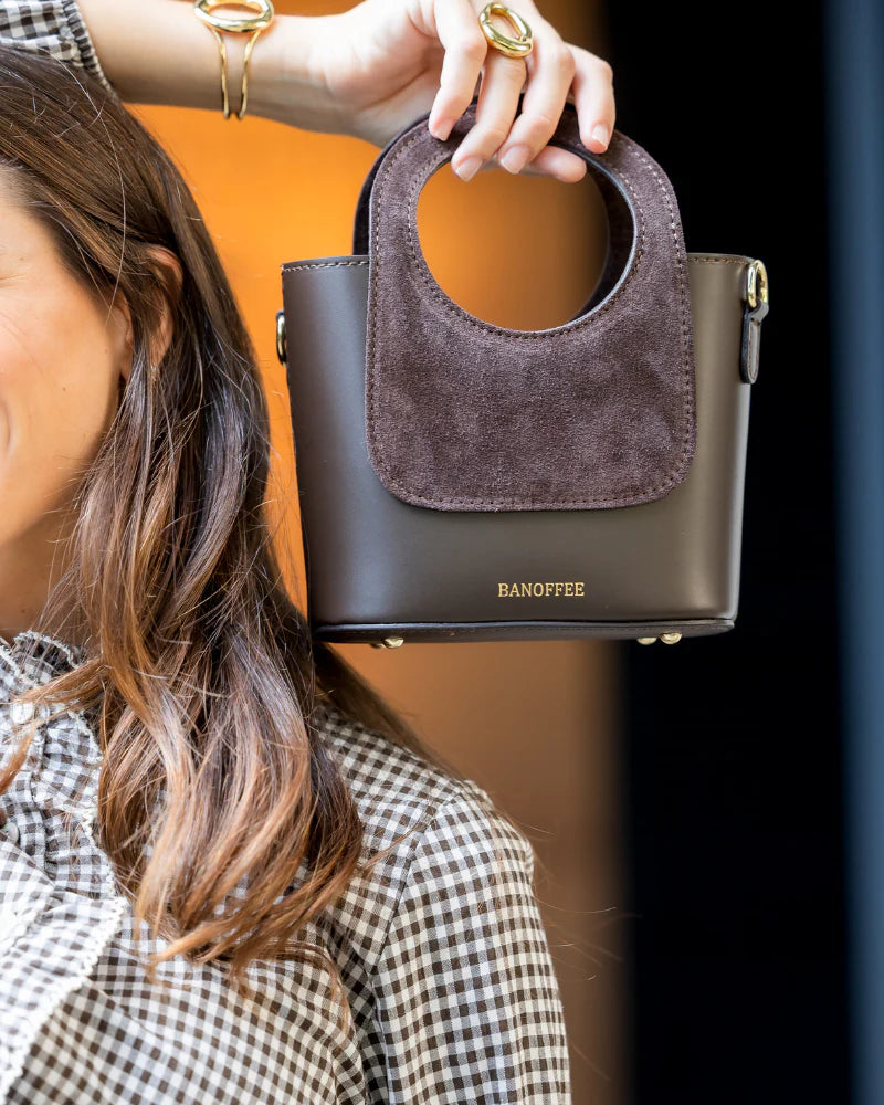 Bolso Lola ante marrón